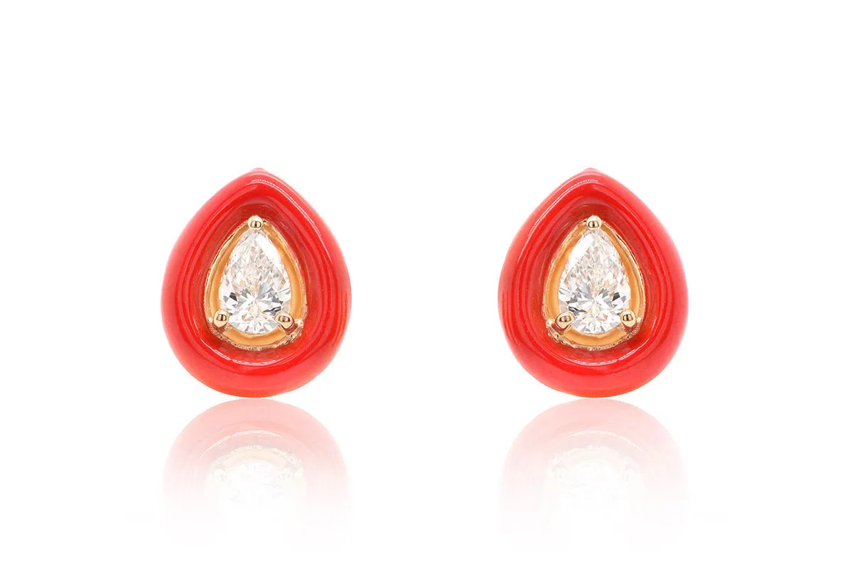Aretes Esmaltes 