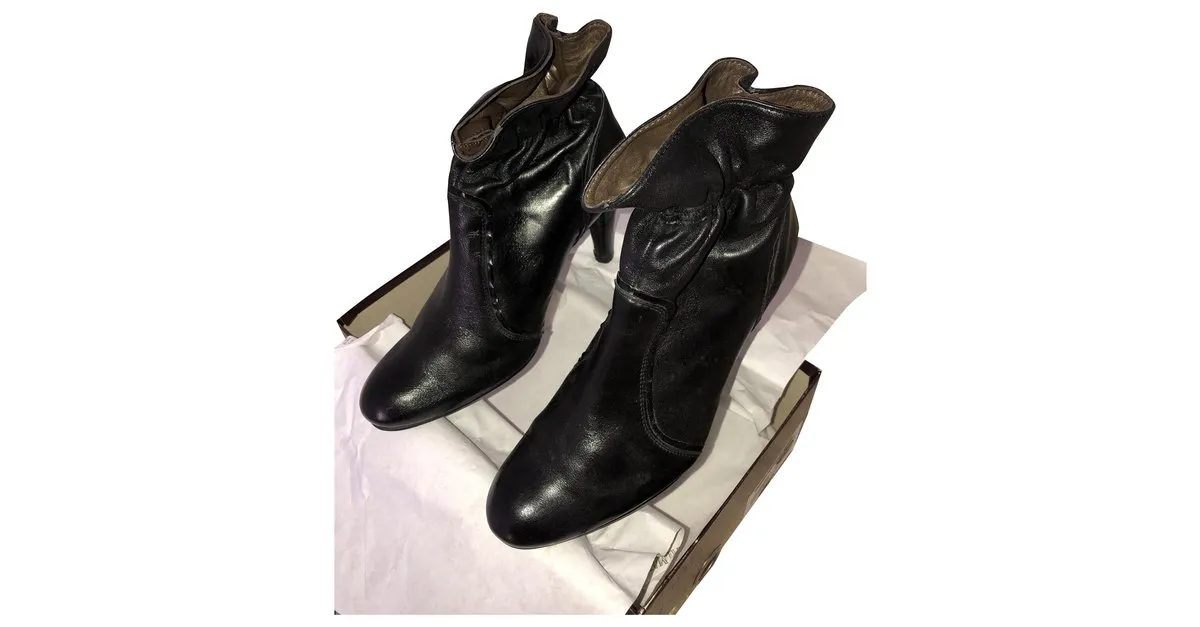 Balmain Botines Negro 