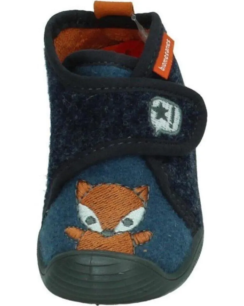 Calzado de casa de Niño BIOMECANICS ZAPATILLA BIOMECANICS DE CASA A-AZUL MARINOFIELTR