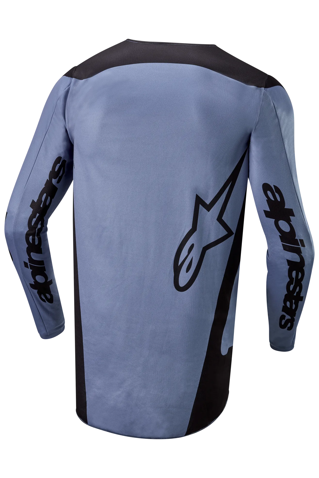 Camiseta de Cross Alpinestars Fluid Lurv Azul Claro-Negro