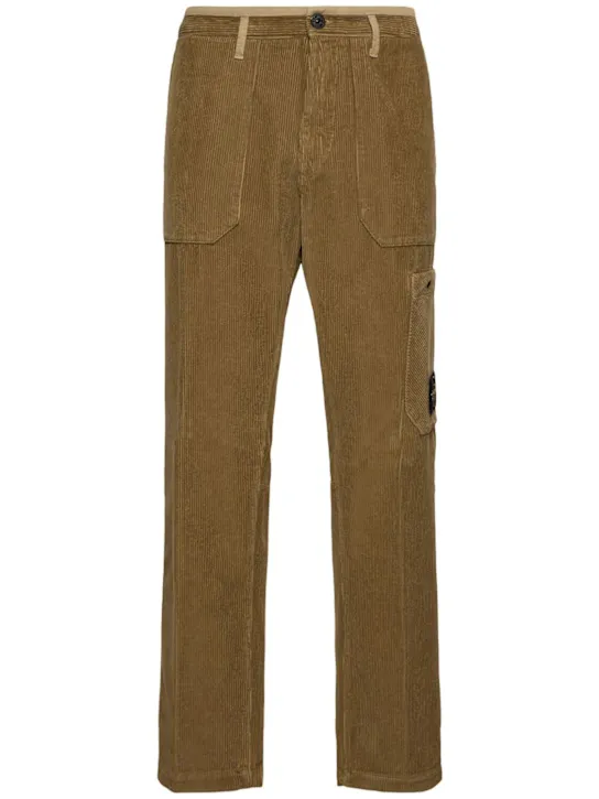 Cotton regular pants