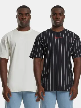 Karl Kani Small Signature Essential 2 Pack pinstripe