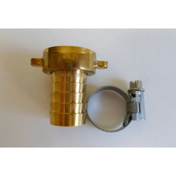 LATON RACOR MANGUERA C/ABRAZADERA 3/4 14MM