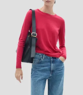 Mango Suéter de cuello redondo Mujer