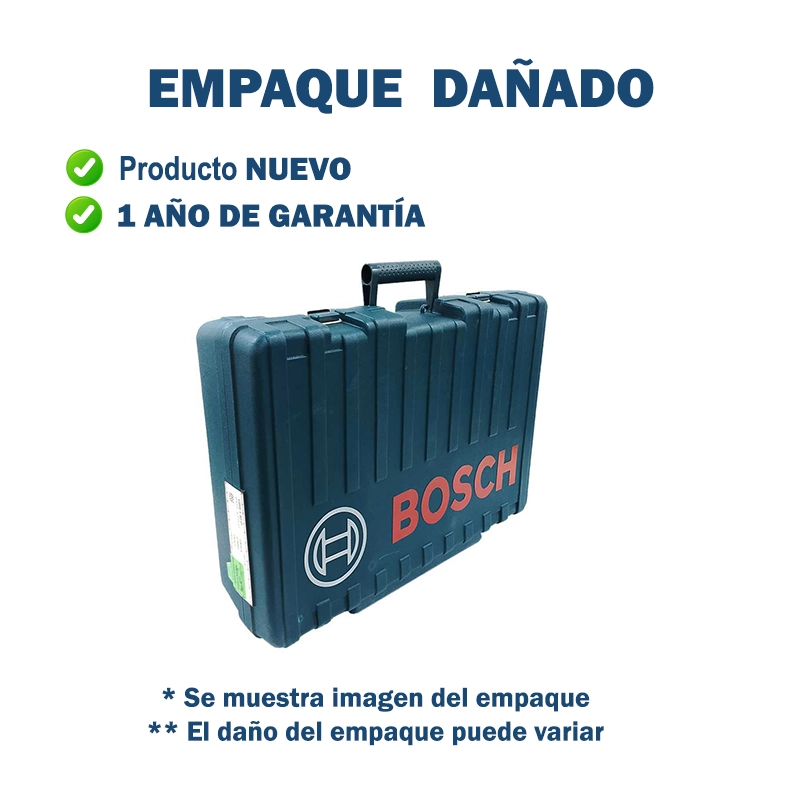 Martillo SDS Max Bosch GBH 5-40 D 1100W 8.5J EMPAQUE DAÑADO