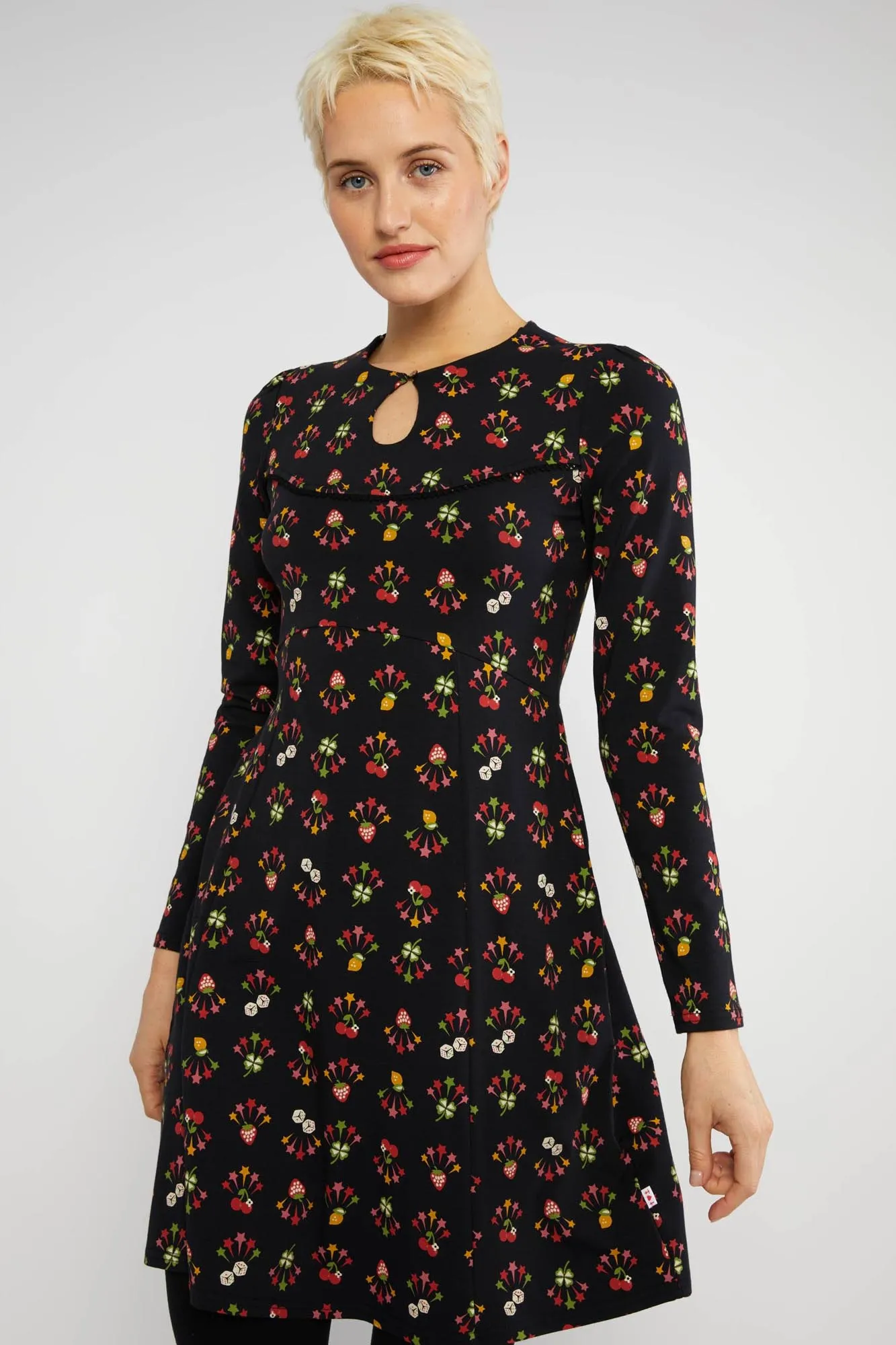 Mini vestido HAPPY LUCKY CHARM