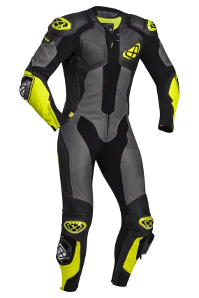 Mono de Moto Ixon Vendetta Evo Negro-Antracita-Amarillo