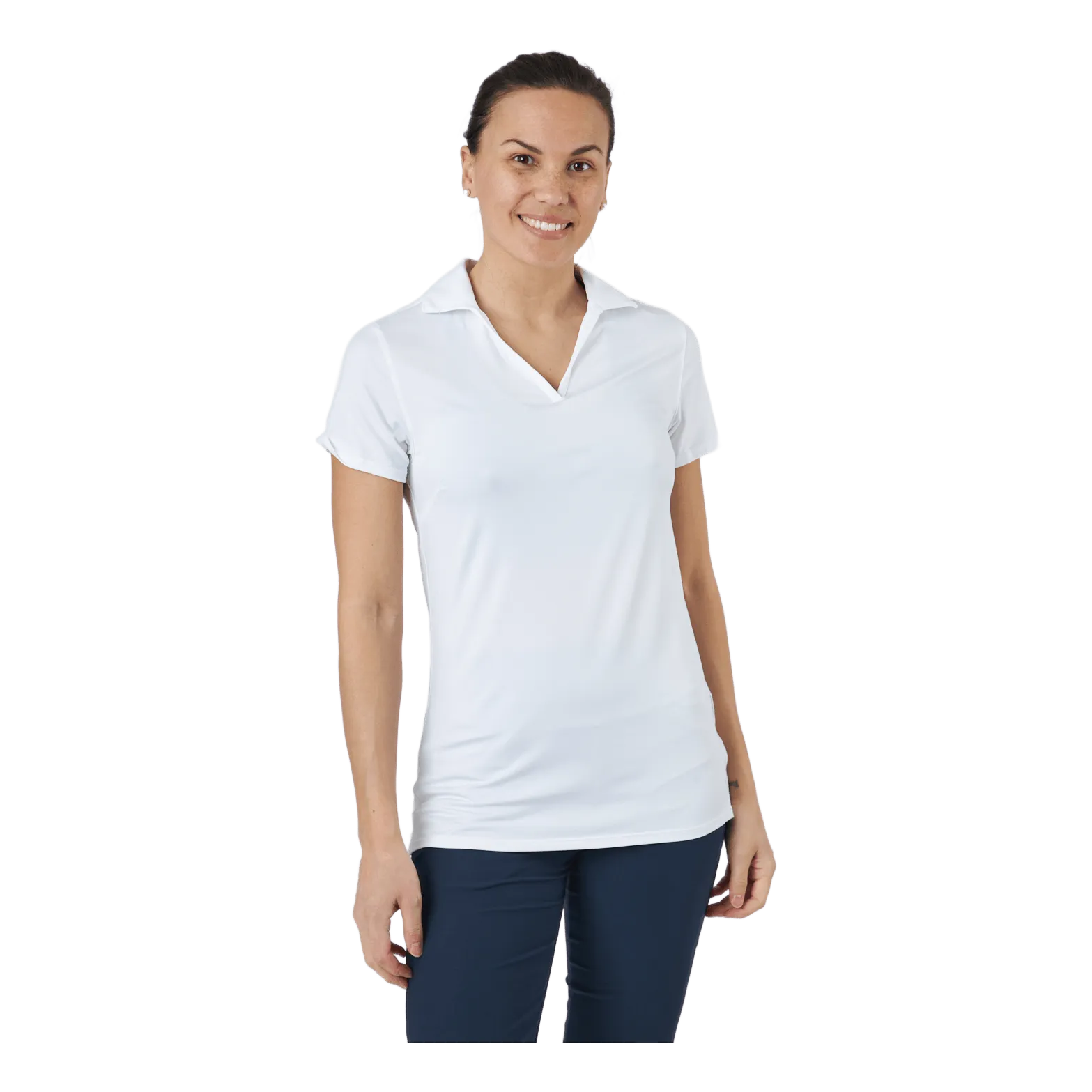 Puma Golf W Cloudspun Coast Polo Bright White