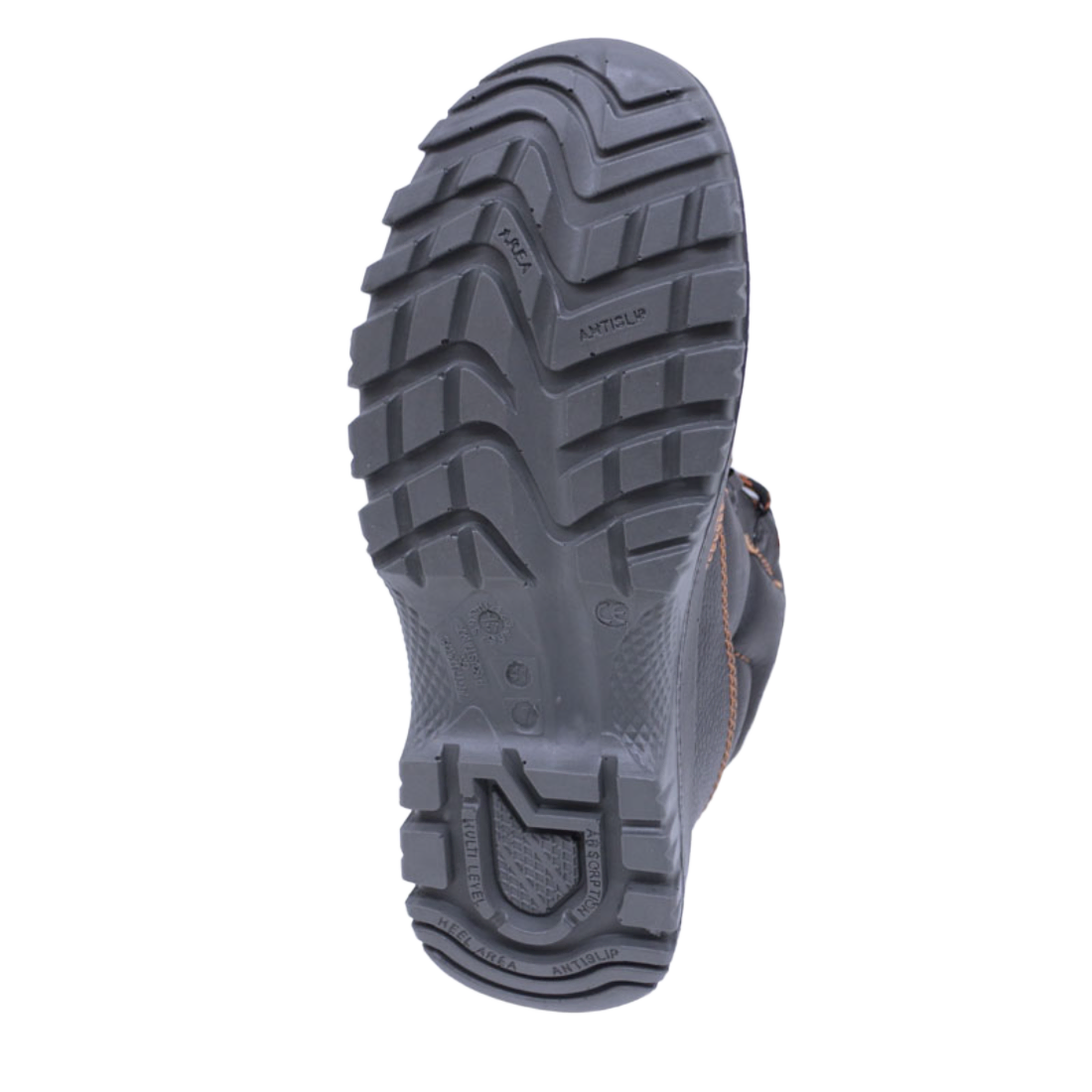 Safety shoes m-8010 acero talla 41 zapato de cuero media bota punta de acero anti - estatico negro iso20345