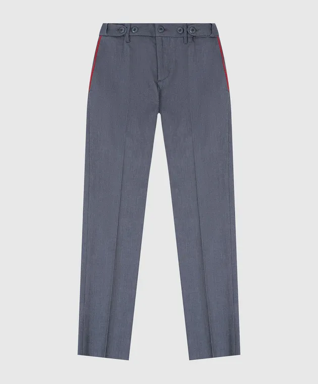 Stefano Ricci Baby blue pants