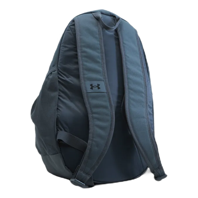 Under Armour Ua Hustle Lite Backpack Pitch Gray / Pitch Gray / Blac