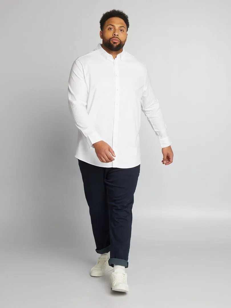 Vaquero slim con 5 bolsillos - L30 - AZUL