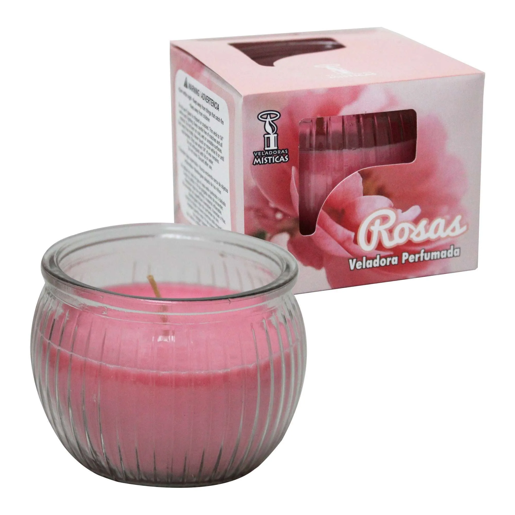 Vela Aromática Rose 3 Onzas