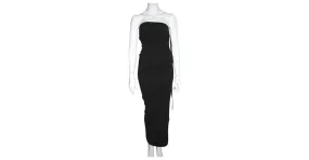 Vestido acanalado fatal de Wolford Negro 