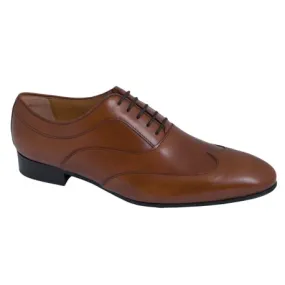 Zapato de vestir Elegante de Hombre en Piel Cuero y Suela de Cuero.
