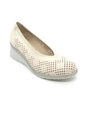 Zapato Pitillos 5741 crema para mujer