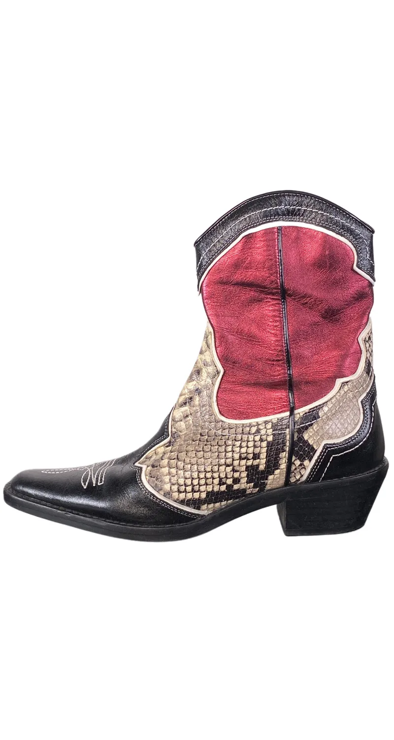 ZARA Botas Cowboy Mix